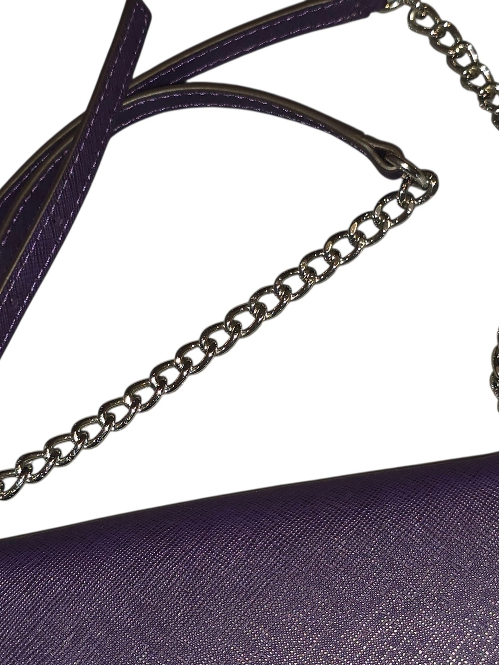 Michael Kors Purple Crossbody Wallet NEW - Picture 3 of 8